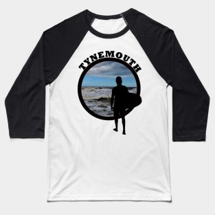 Tynemouth Surfer Male Baseball T-Shirt